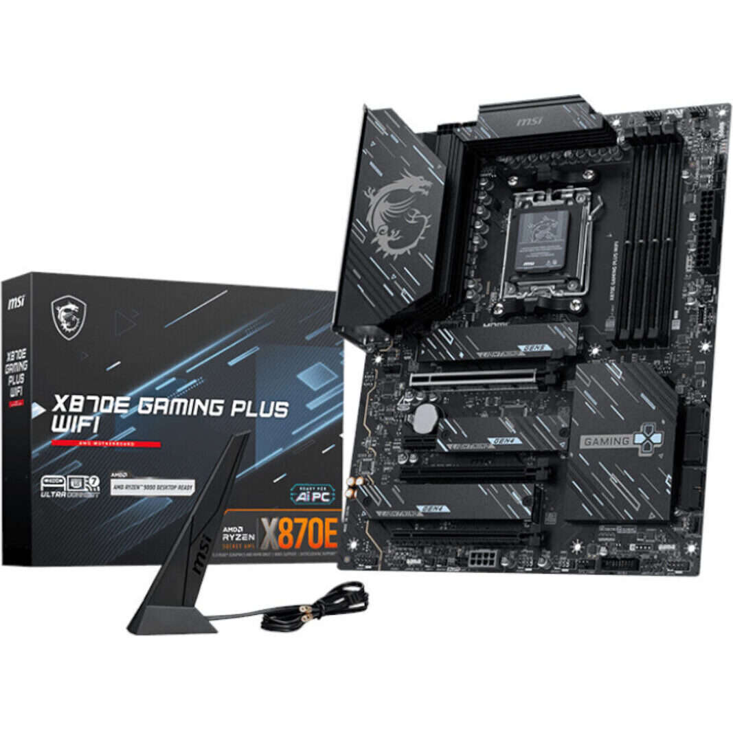 MSI X870E Gaming Plus WIFI AM5 ATX Gaming Motherboard