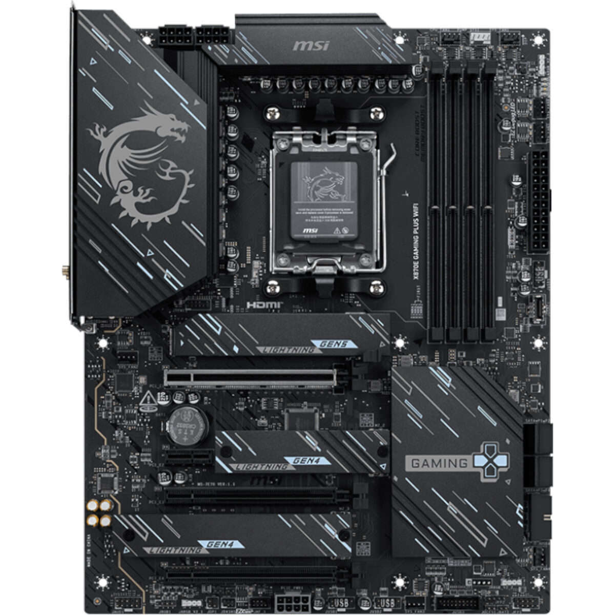MSI X870E Gaming Plus WIFI AM5 ATX Gaming Motherboard