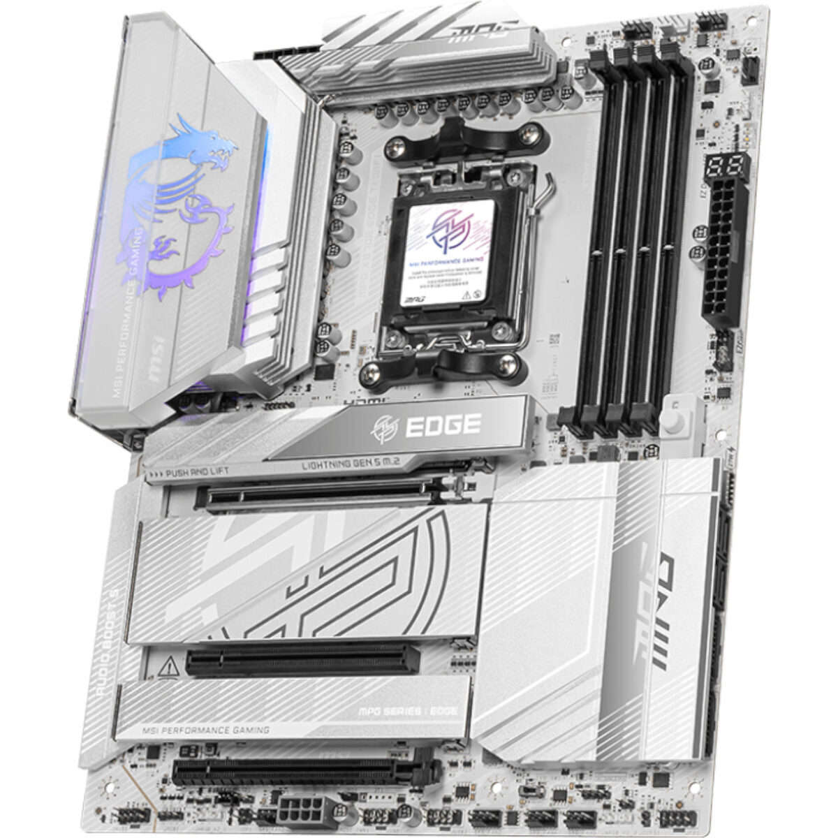 MSI MPG X870E EDGE TI WIFI AM5 ATX DDR5 Gaming Motherboard