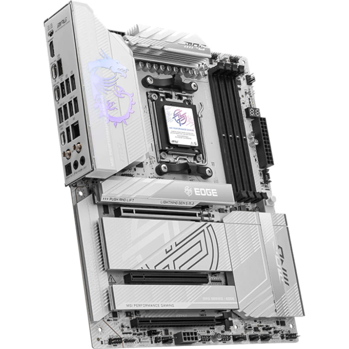 MSI MPG X870E EDGE TI WIFI AM5 ATX DDR5 Gaming Motherboard