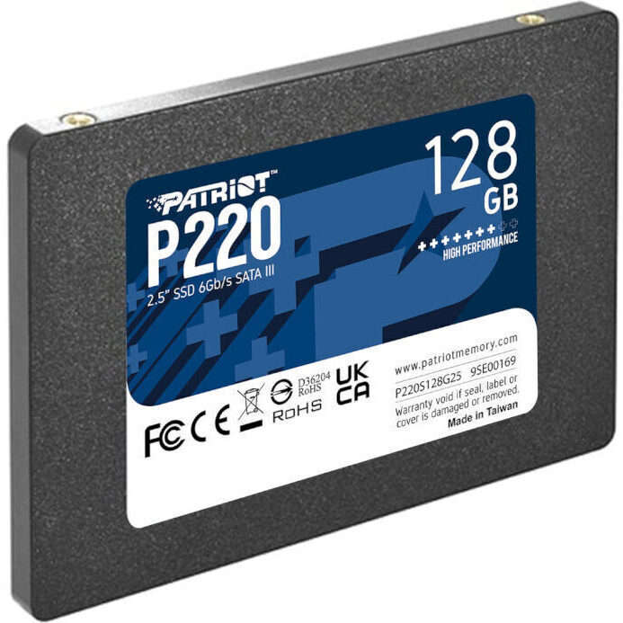 Patriot P220 128GB 2.5" SSD
