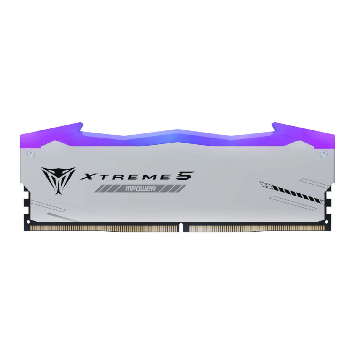 Patriot Viper Xtreme 5 RGB MPower 32GB 6000MHz DDR5 Desktop Gaming Memory Kit - Silver