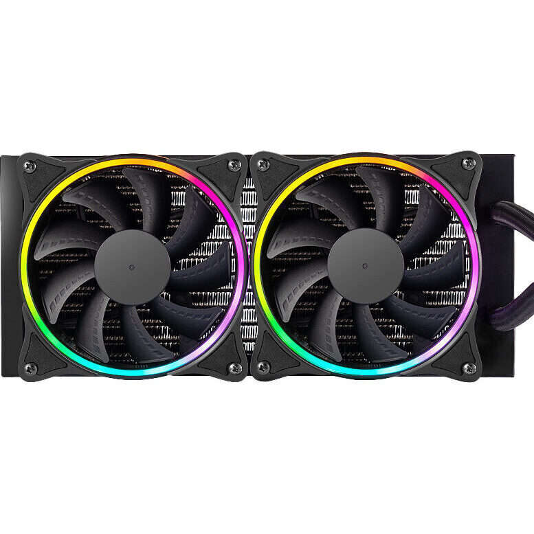 PCBuilder Hydro Chill 240MM AIO Liquid CPU Cooler ARGB