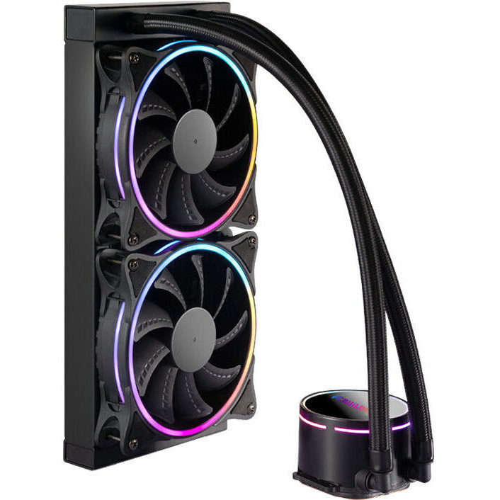 PCBuilder Hydro Chill 240MM AIO Liquid CPU Cooler ARGB