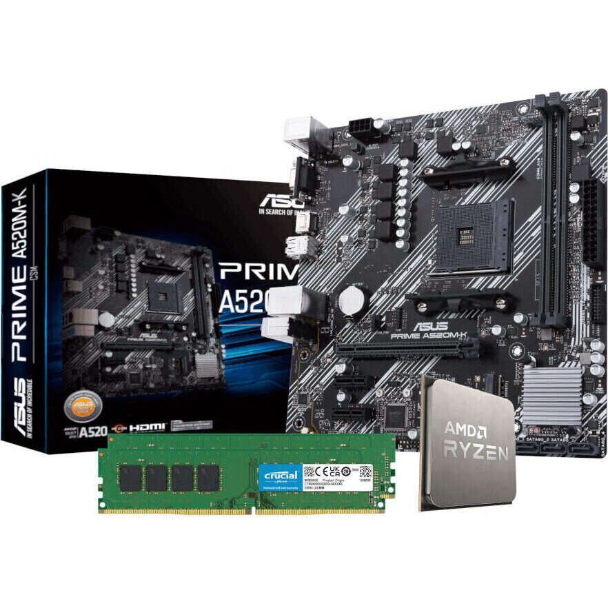 PCBuilder AMD Ryzen 5 5500 LEVEL UP Core Upgrade Kit