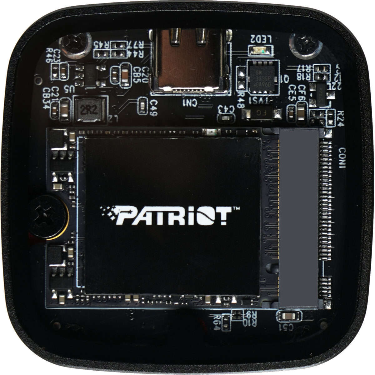 Patriot PDP31 2TB Type-C Portable SSD - Red / Black
