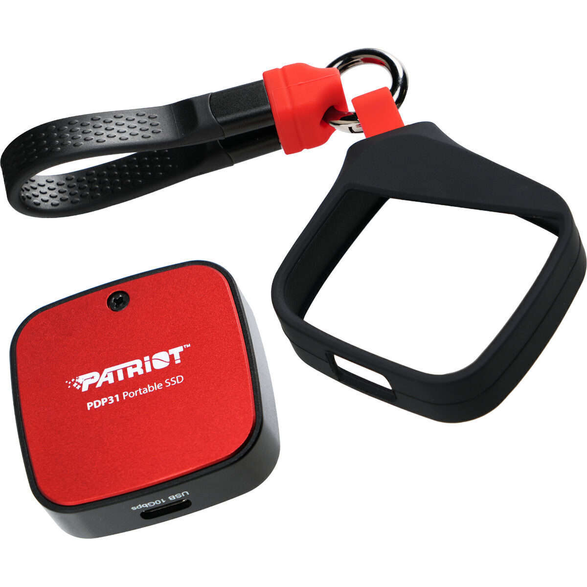 Patriot PDP31 2TB Type-C Portable SSD - Red / Black