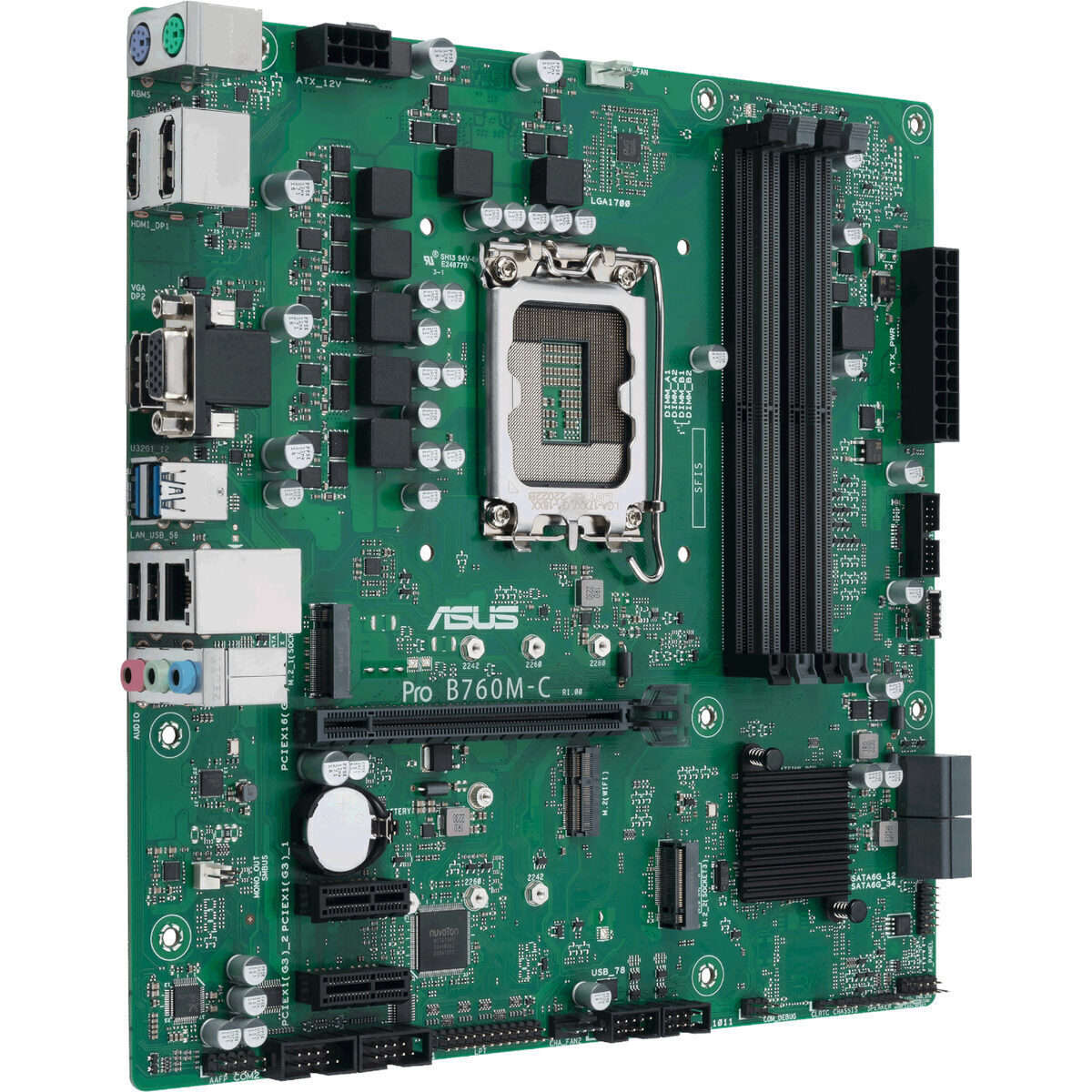 ASUS PRO B760M C CSM LGA 1700 M-ATX Motherboard
