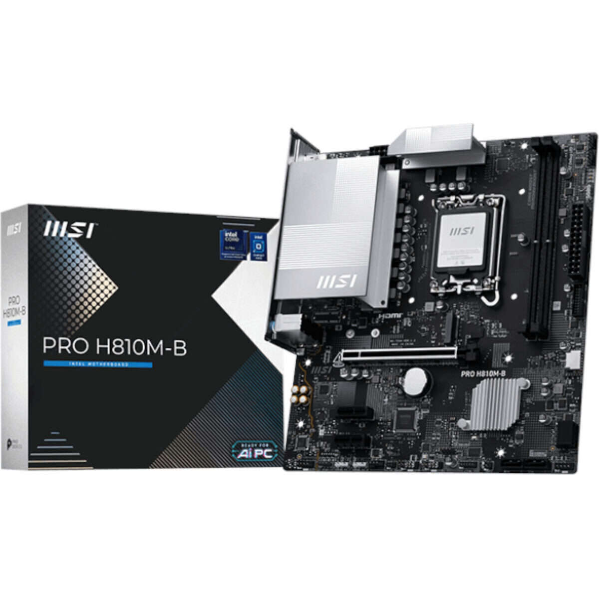MSI H810M-B PRO LGA1851 M-ATX DDR5 Motherboard