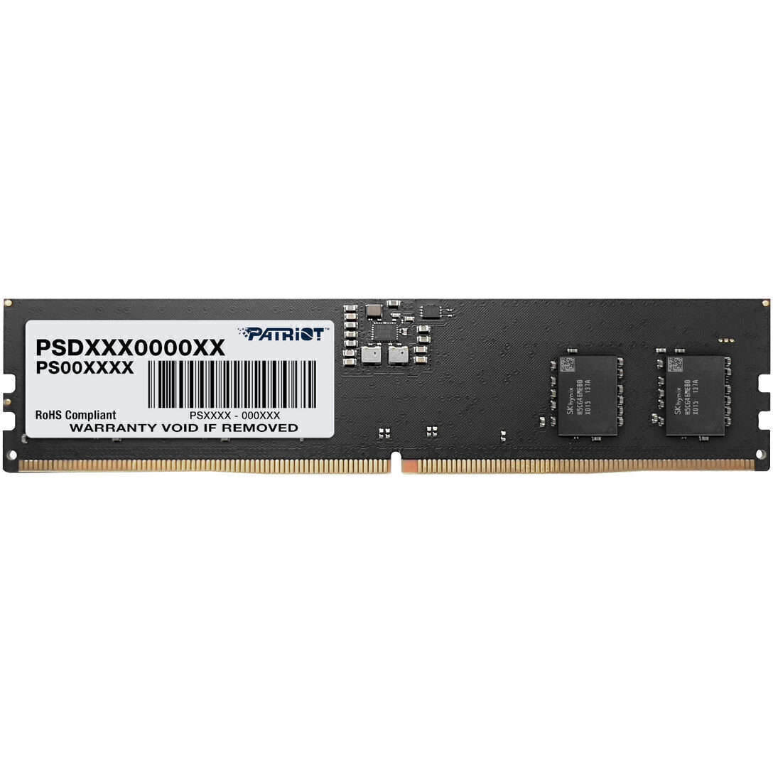Patriot Signature Line 8GB 5600MHz DDR5 UDIMM Desktop Memory