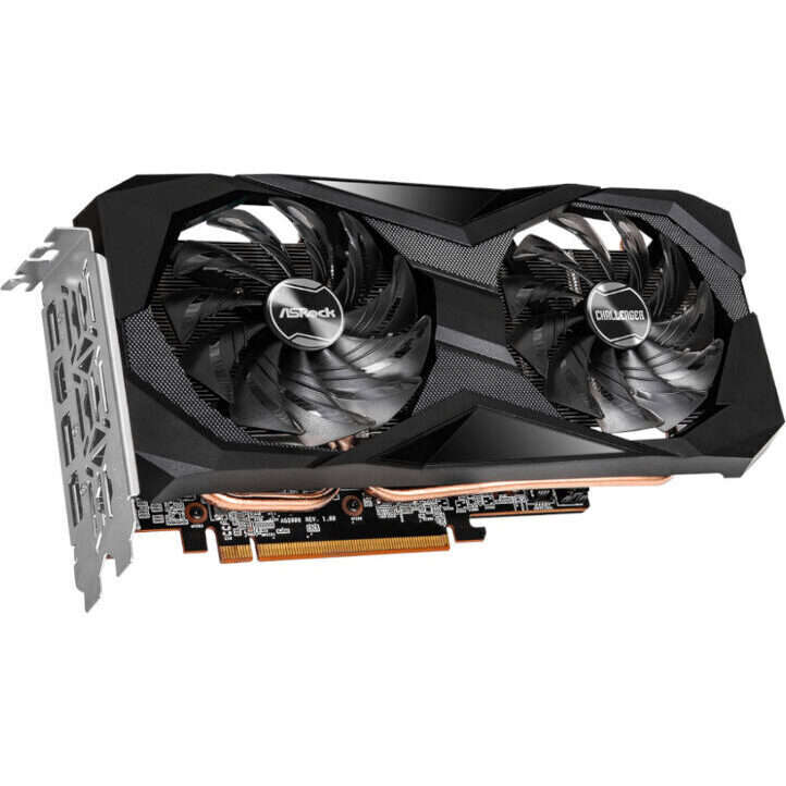 ASRock Radeon RX7600 Challenger 8G OC GDDR6 128-BIT Graphics Card