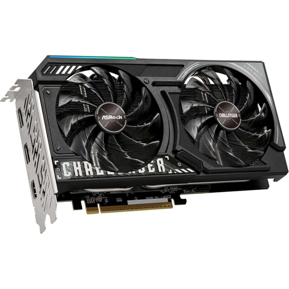 ASRock Radeon RX 9060 XT Challenger 16GB OC Graphics Card (RDNA 4, PCIe 5.0)