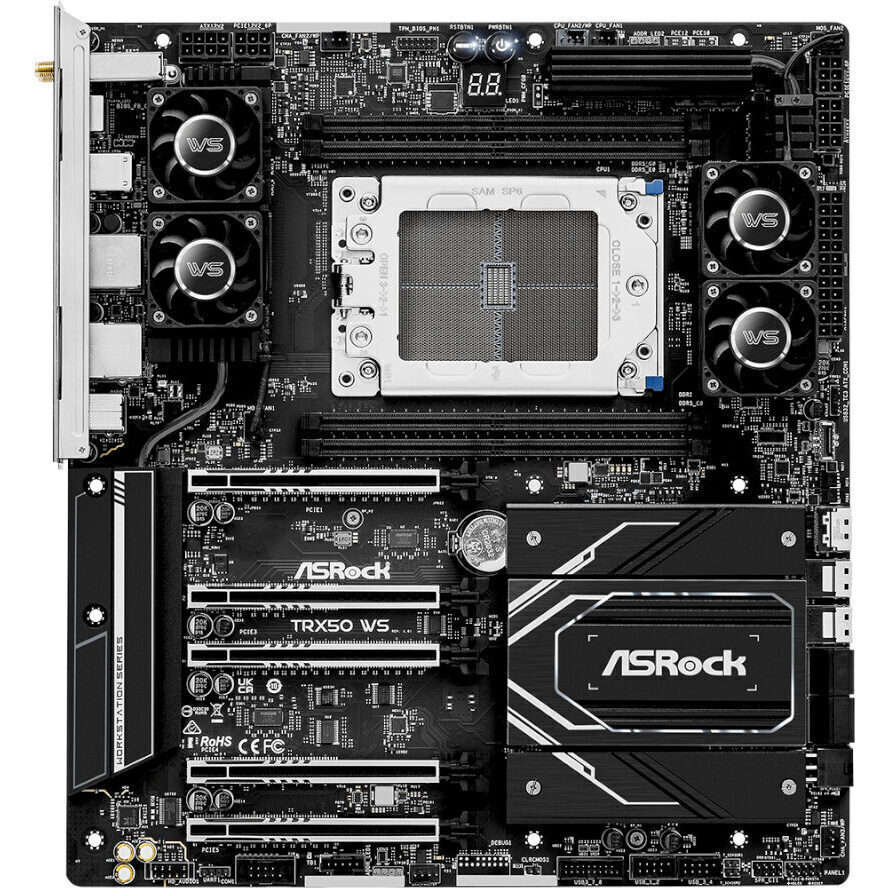 ASRock TRX50 WS AMD TR5 EATX Gaming Motherboard
