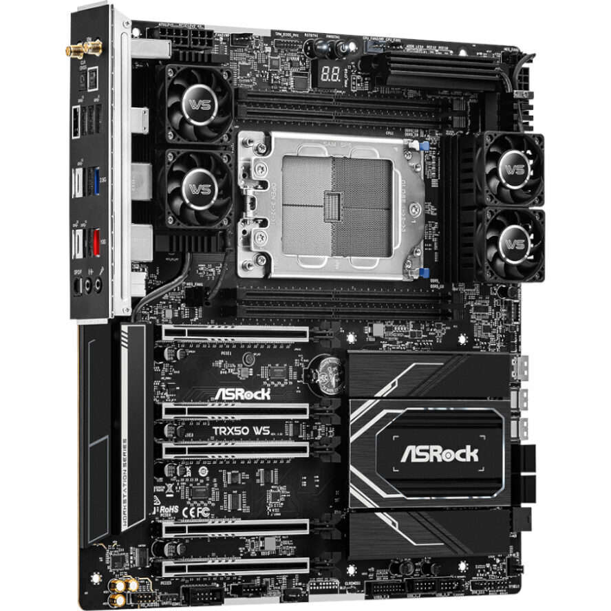 ASRock TRX50 WS AMD TR5 EATX Gaming Motherboard