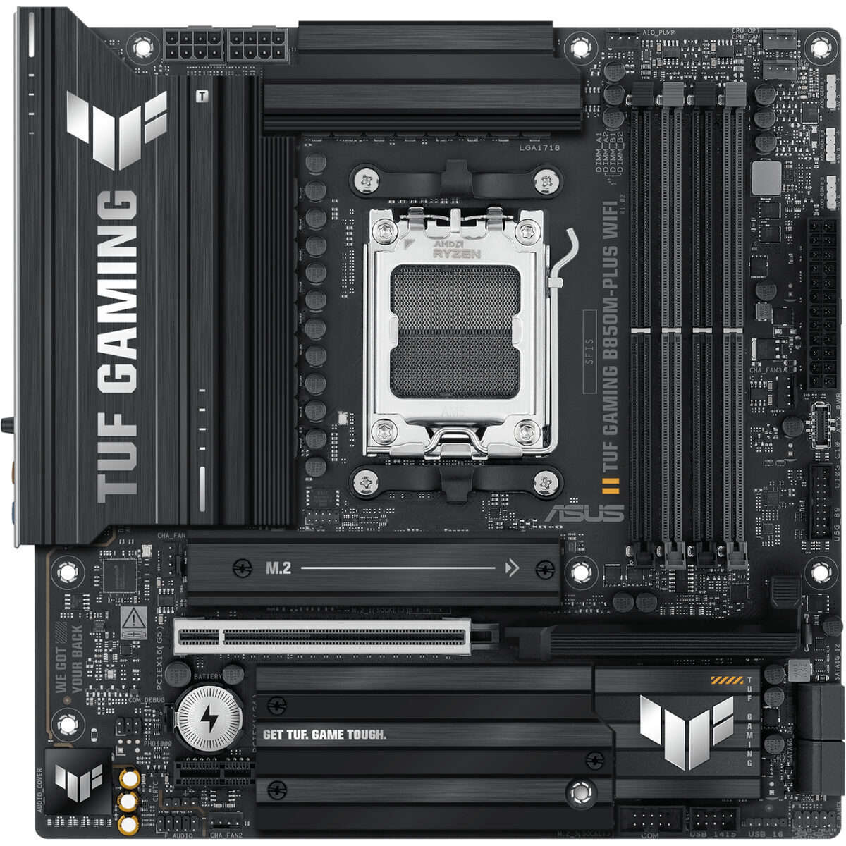 Asus TUF Gaming B850M-PLUS WIFI AM5 Micro ATX Gaming Motherboard