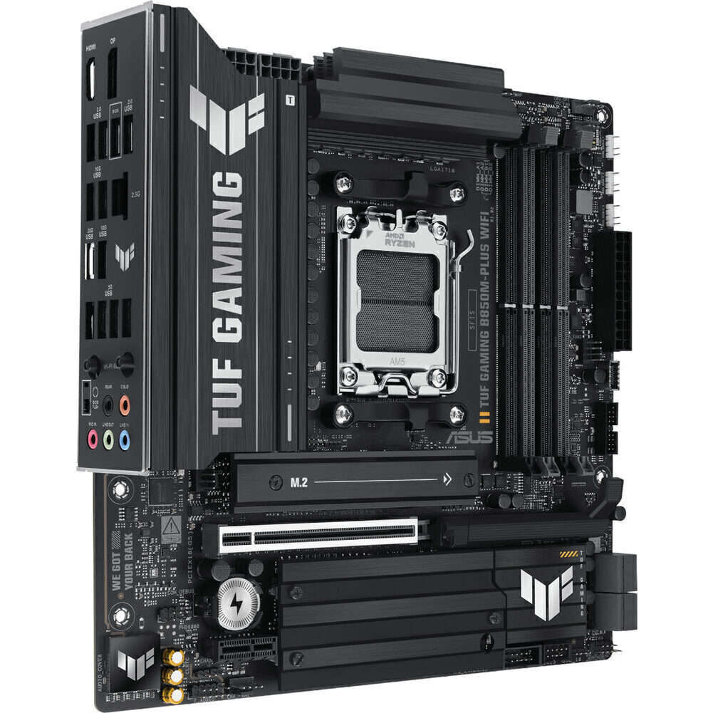 Asus TUF Gaming B850M-PLUS WIFI AM5 Micro ATX Gaming Motherboard