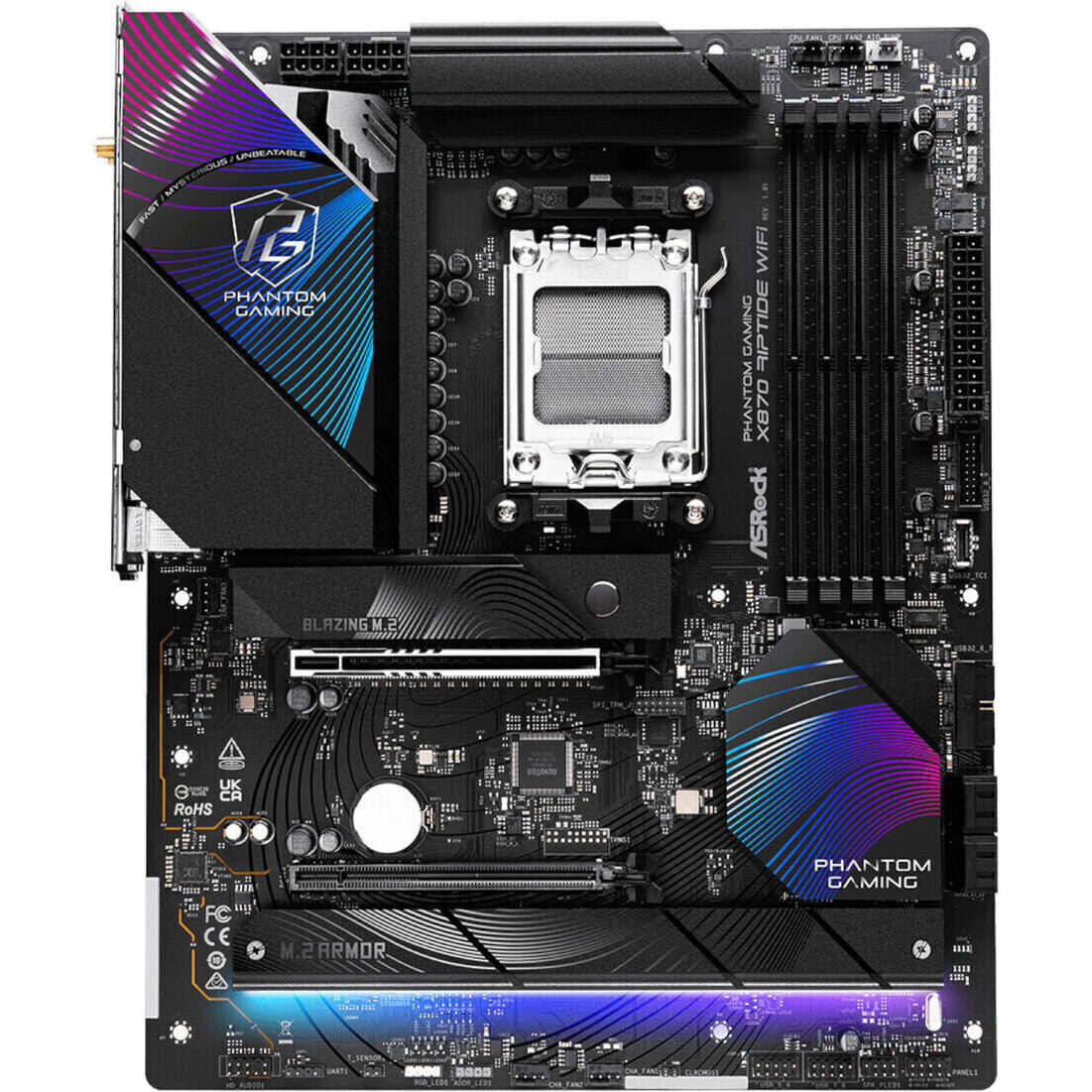 ASRock X870 Riptide AM5 Wi-Fi Phantom Gaming Motherboard
