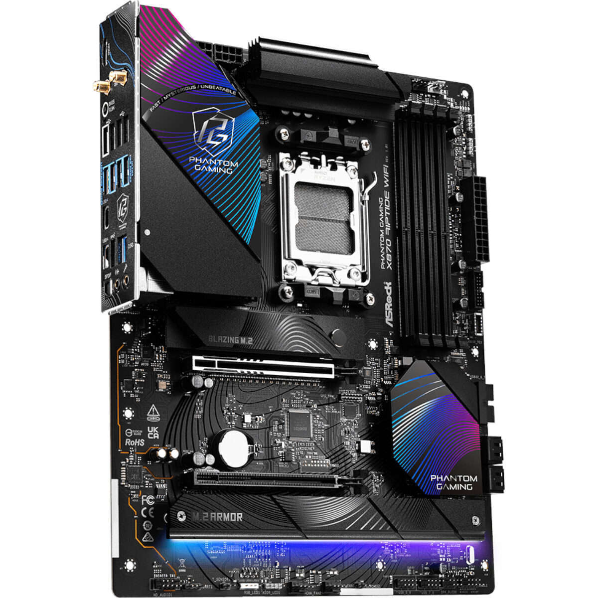 ASRock X870 Riptide AM5 Wi-Fi Phantom Gaming Motherboard