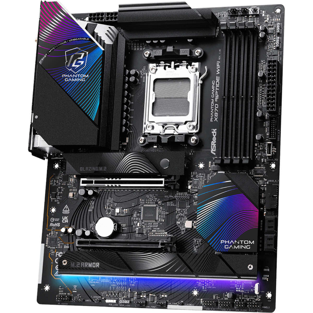 ASRock X870 Riptide AM5 Wi-Fi Phantom Gaming Motherboard