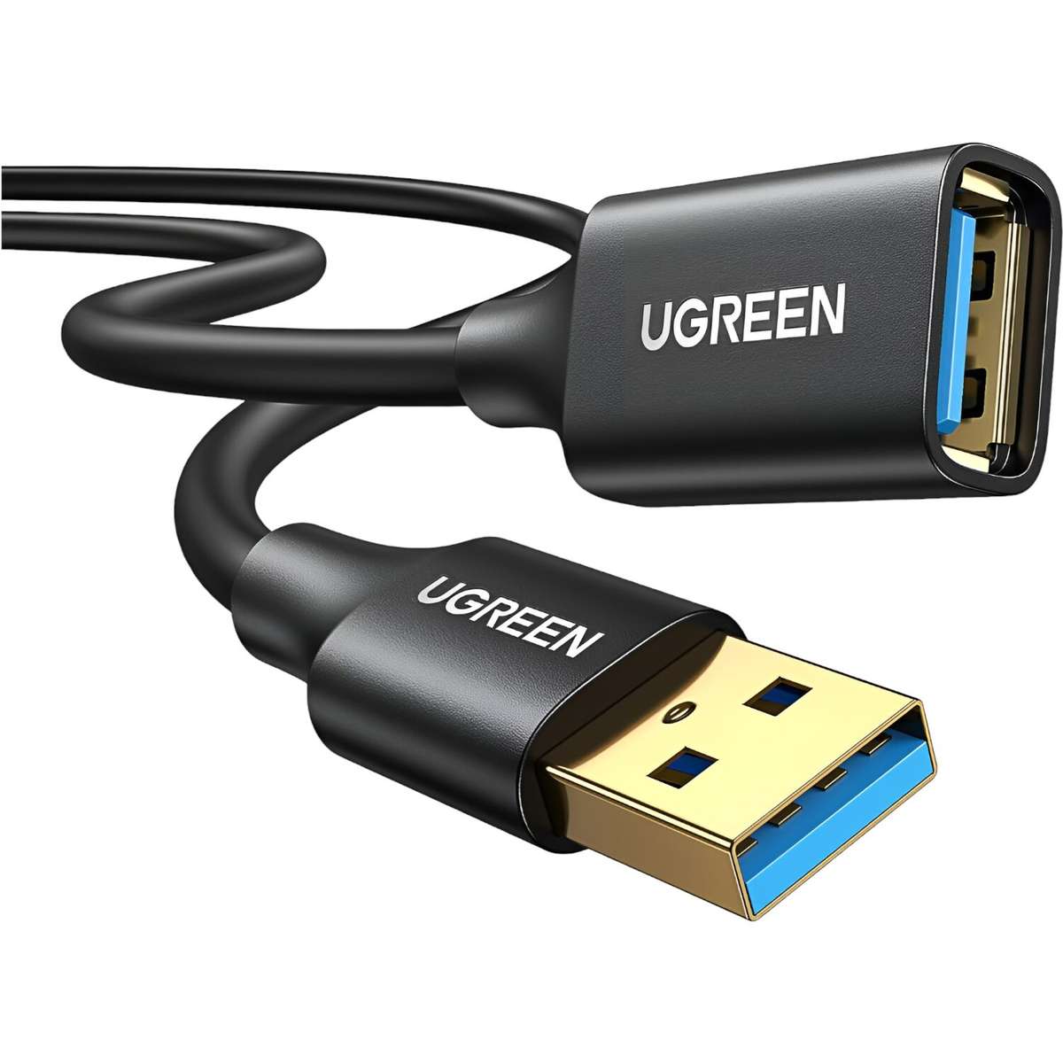 UGREEN USB 3.0 Extension Cable  Male to Female, 5Gbps Data Transfer  2m