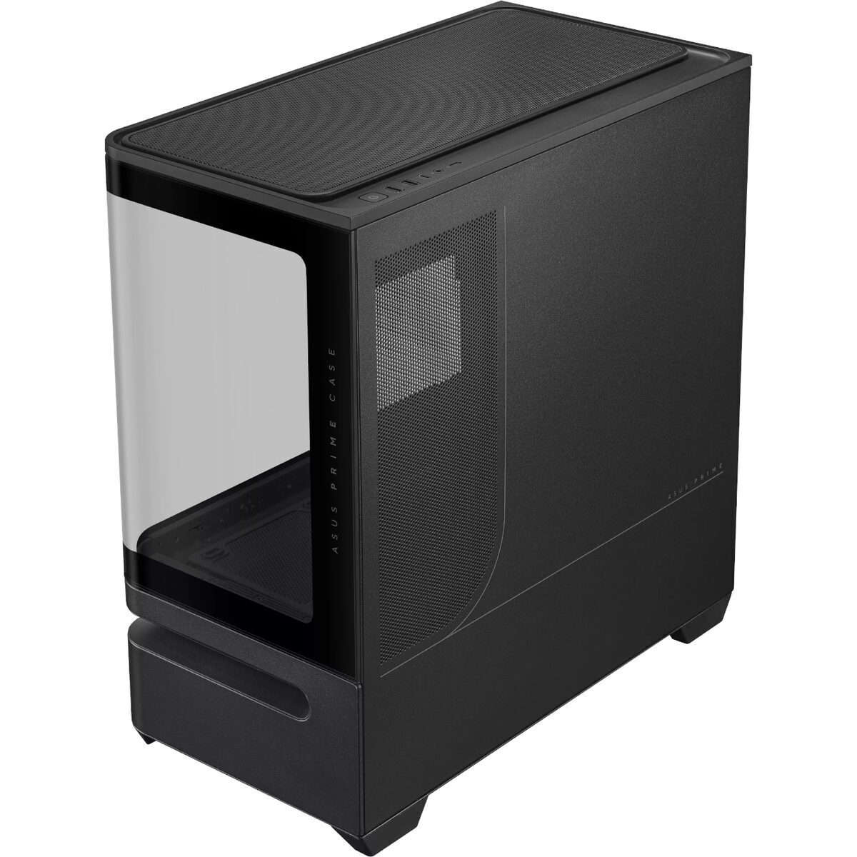 Asus Prime AP202 Curved Tempered Glass Micro-ATX Chassis  Black (PRIMEAP202-BK)