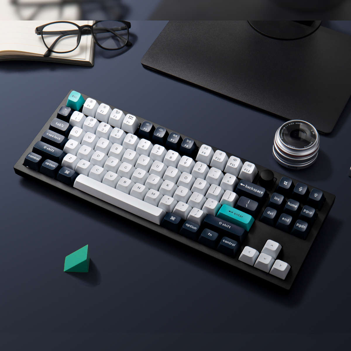 Keychron Q3 Max 80% Full Assembled Knob Red Switch Hot-Swap Gateron Jupiter RGB Wireless Keyboard...