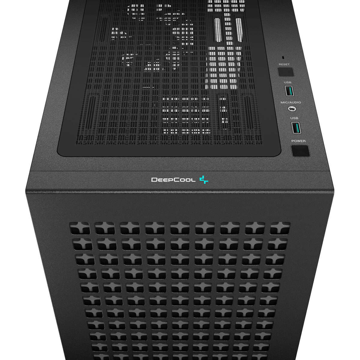 DeepCool CH370 Micro-ATX Gaming Chassis - Black