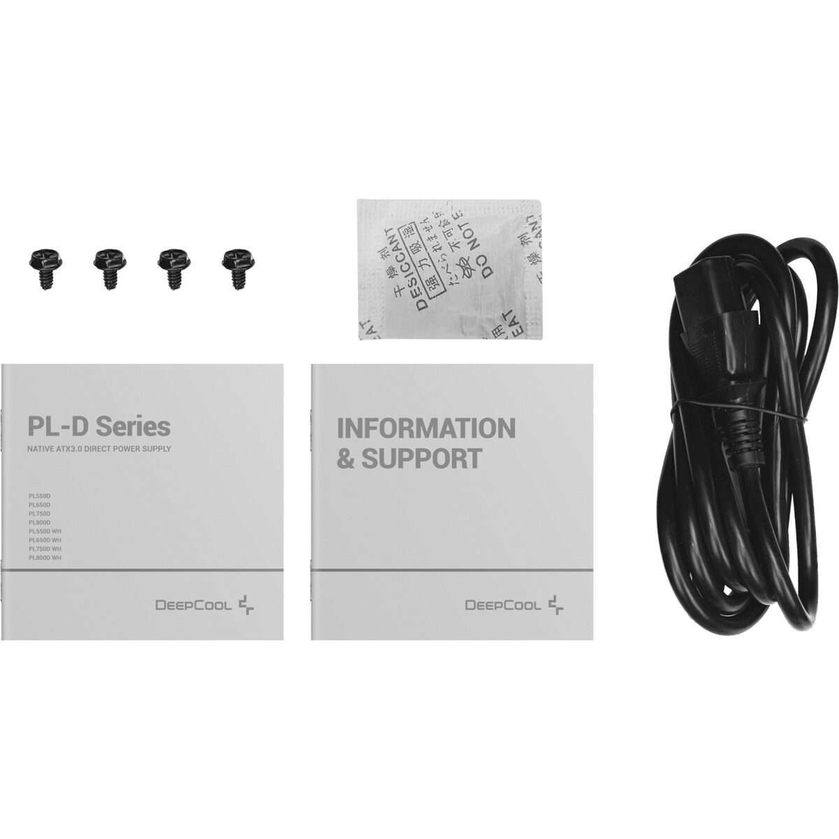 DeepCool PL650D 650W 80PLUS Bronze ATX3.1 Semi-Modular Power Supply