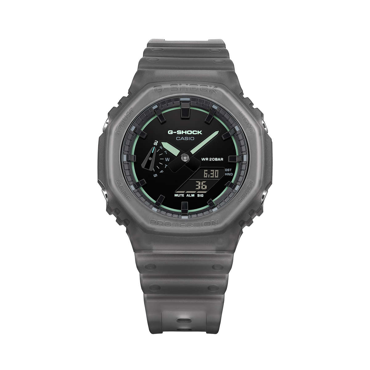 Casio G-shock Oak - Smoke Light Serie - Black (GA-2100K-1AER) Men WATCHES