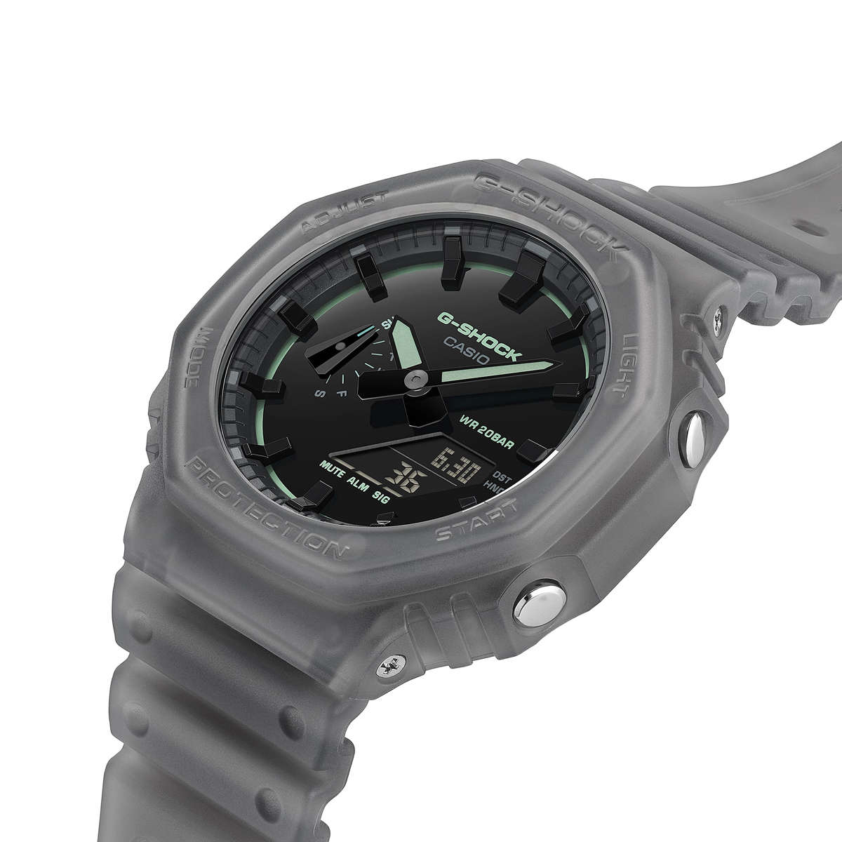 Casio G-shock Oak - Smoke Light Serie - Black (GA-2100K-1AER) Men WATCHES