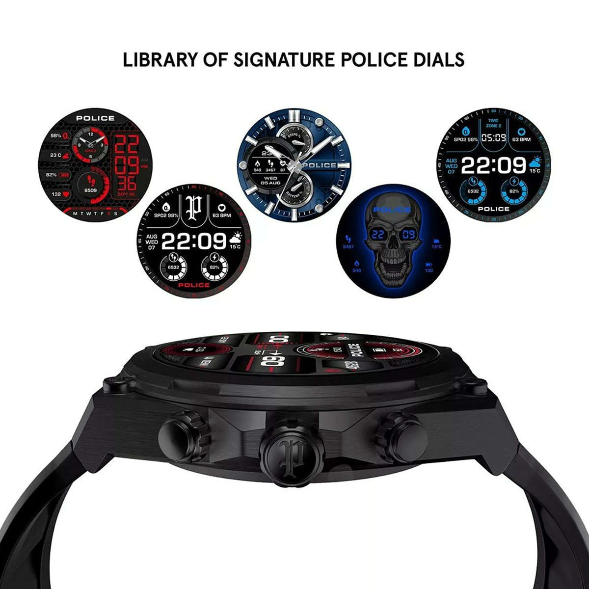 Police Men's Smartwatch (PEIUN00003X2)