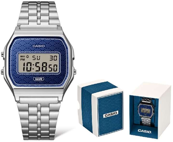 Casio Women's 33mm Resin Watch (A159WEVJ-2ER)