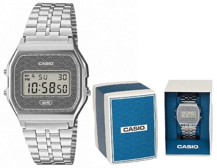 Casio Women's 33mm Resin Watch (A159WEVJ-7ER)