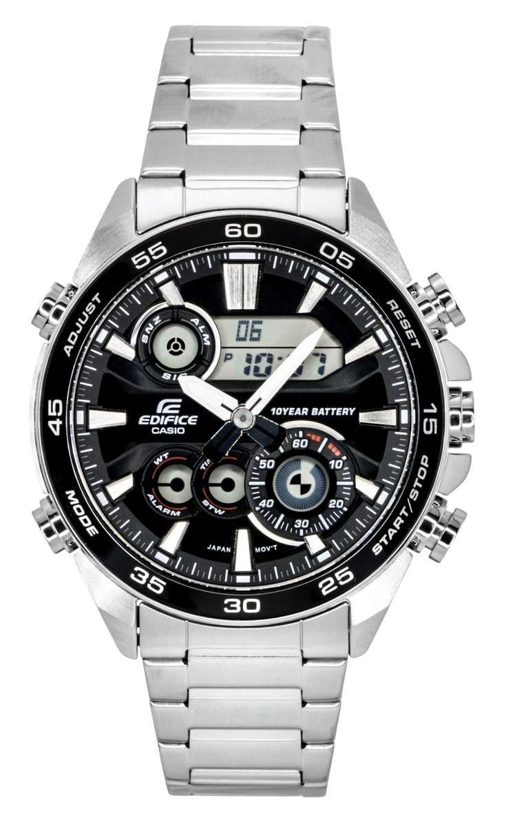Casio Men's Stainless Steel Watch (ERA-130D-1A)