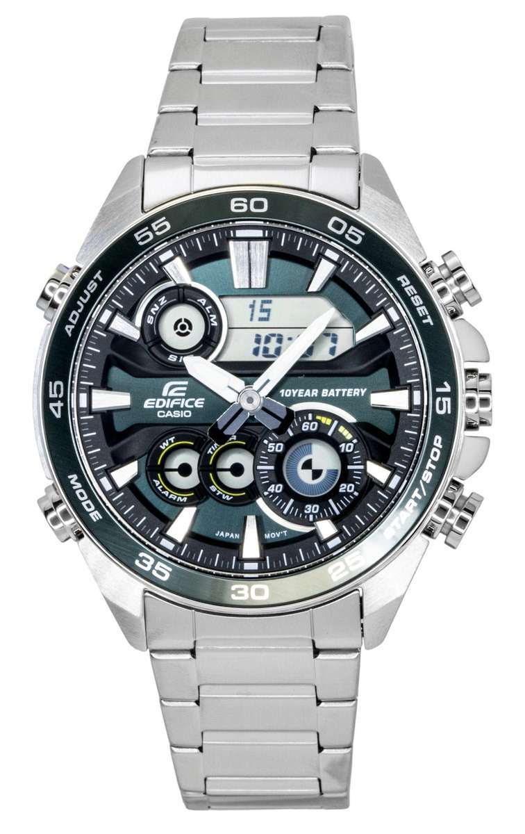 Casio Men's Stainless Steel Watch (ERA-130D-3A)