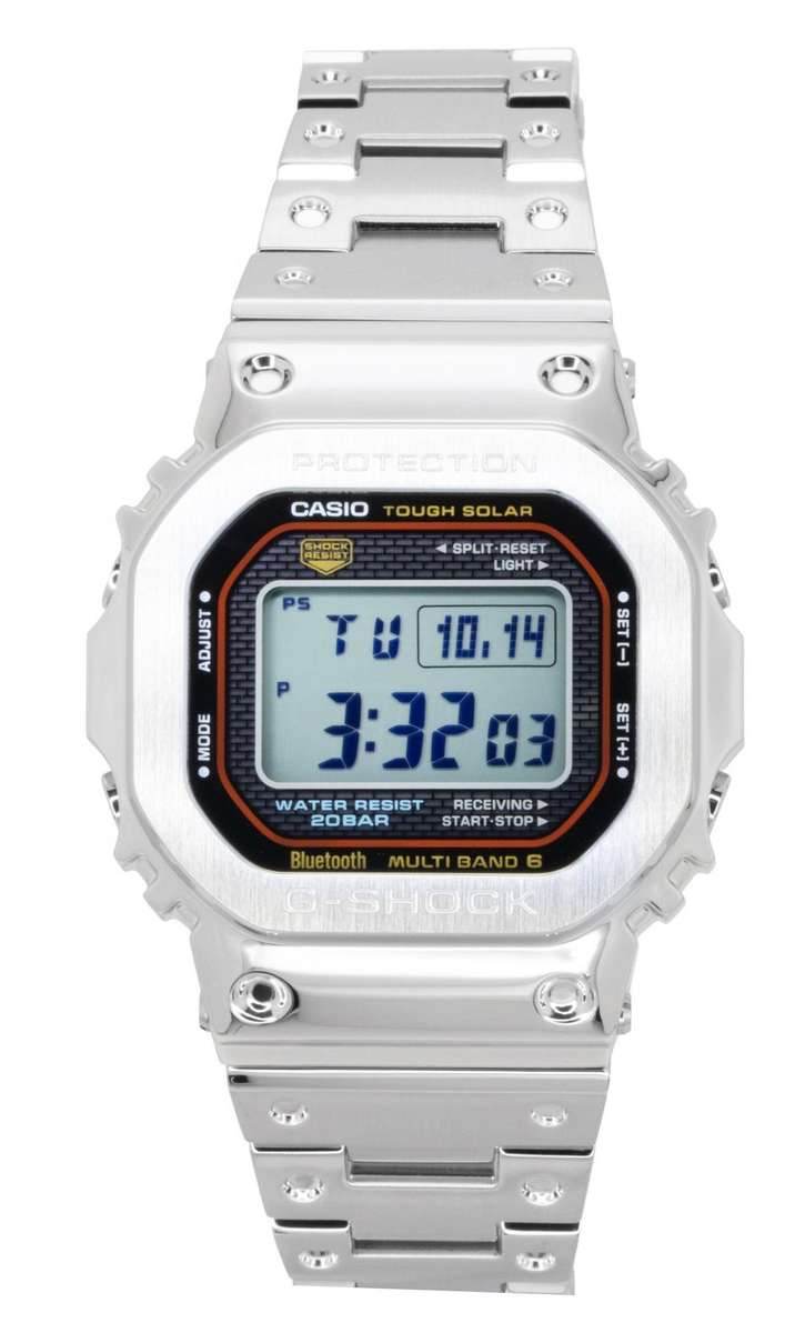 Casio Men's Stainless Steel Watch (GMW-B5000D-1C)