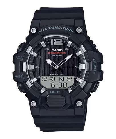 Casio Men's 53mm Resin Watch (HDC-700-1AVDF)
