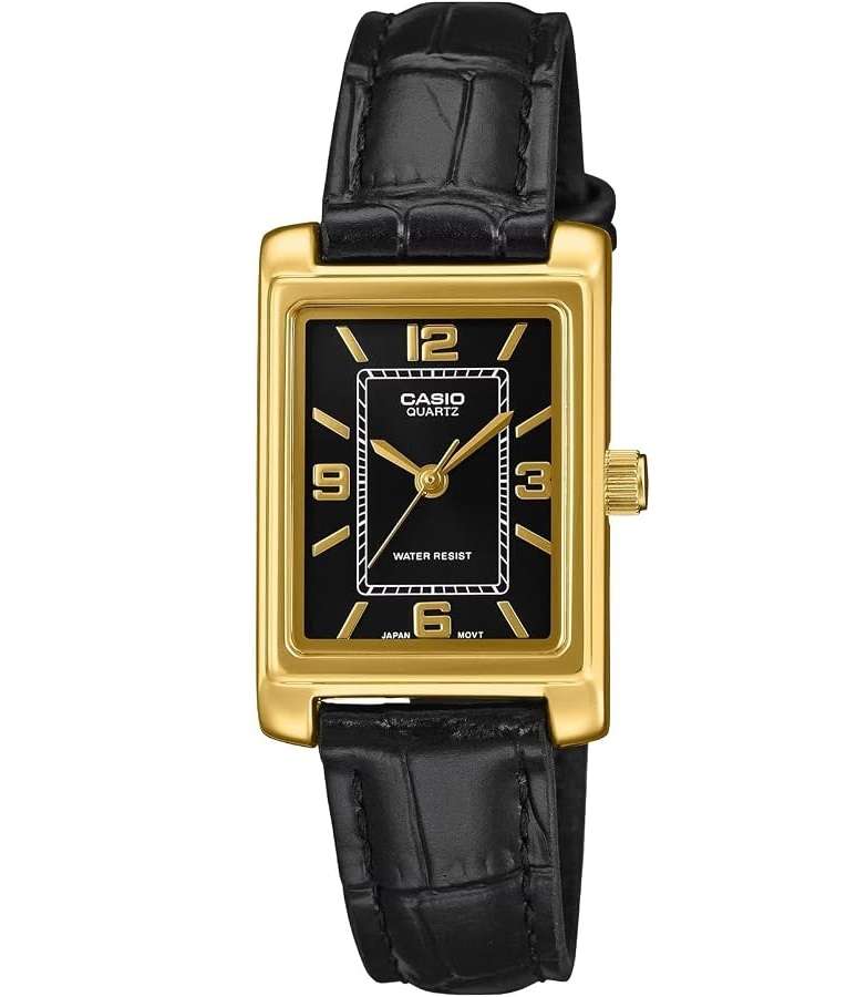 Casio Women's 32mm Gold Watch (LTP-1234PGL-1AEF)