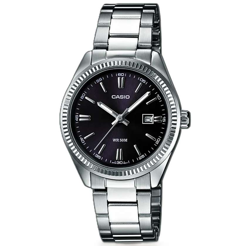 Casio Women's 34mm Stainless Steel Watch (LTP-V005D-1AUDF)