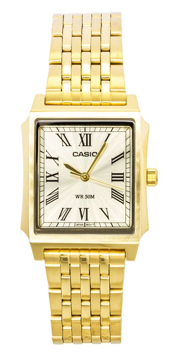 Casio Men's Stainless Steel Watch (MTP-B190G-9BV)