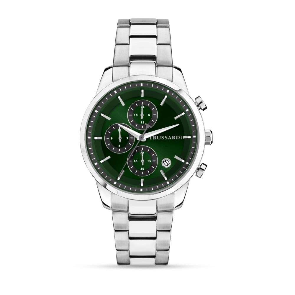Trussardi Men's 41mm Silver Watch (R2453171003)