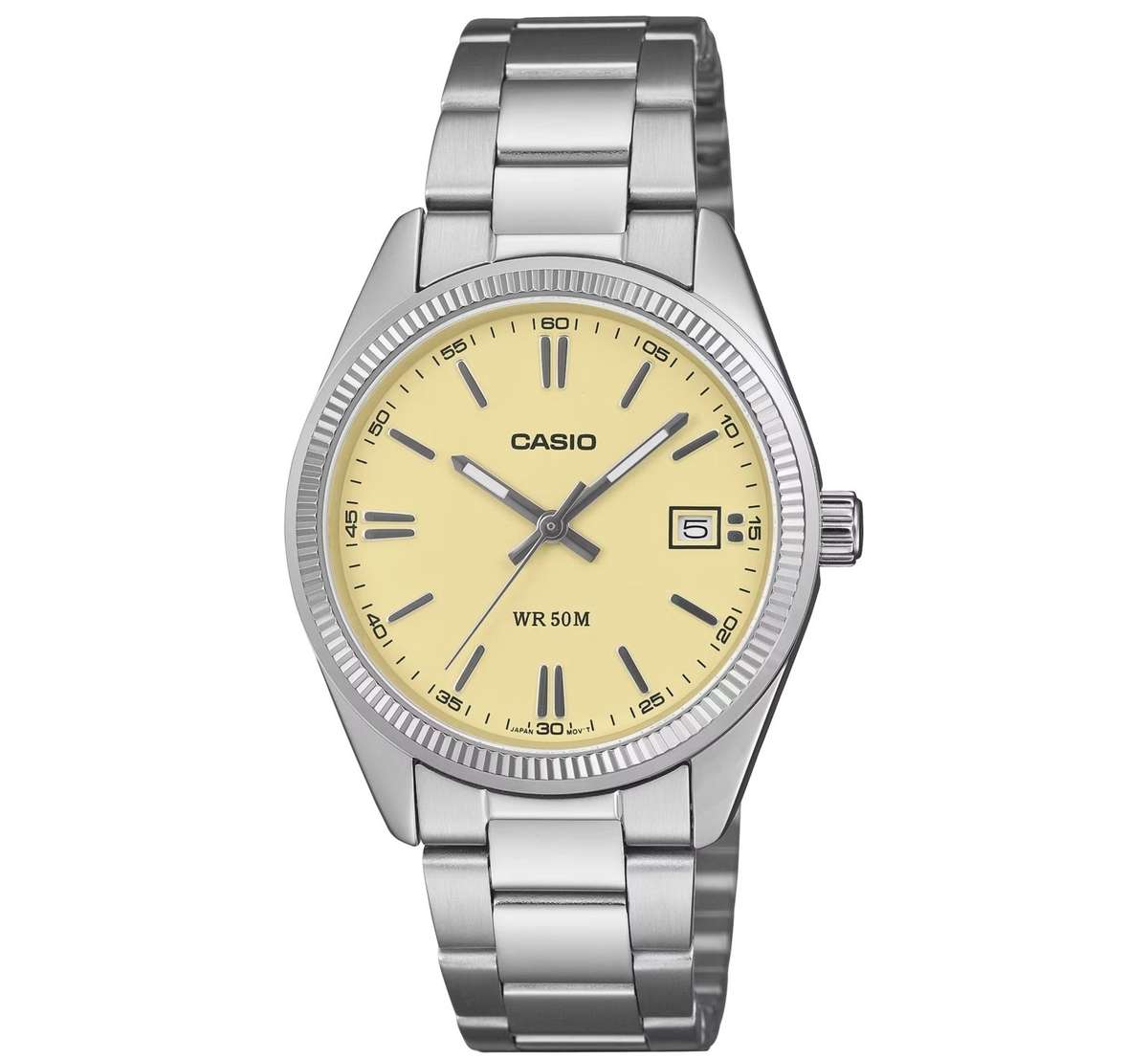 Casio Women's 35mm Ion Plated Watch (UTP-1302PD-9AVEF)