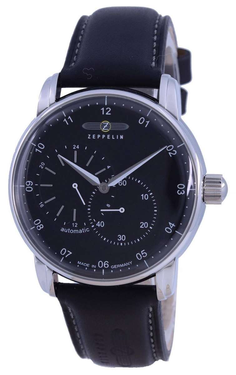 Zeppelin New Captain's Line Leather Strap Automatic 8662-2 86622 Men's Watch