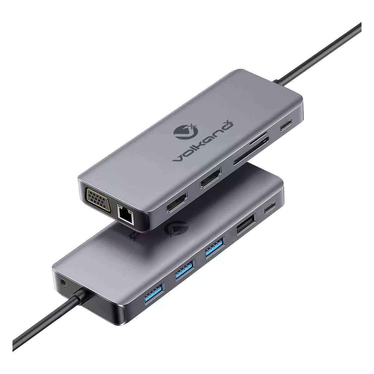 Volkano Core Multi Duo Series 13-in-1 Hub