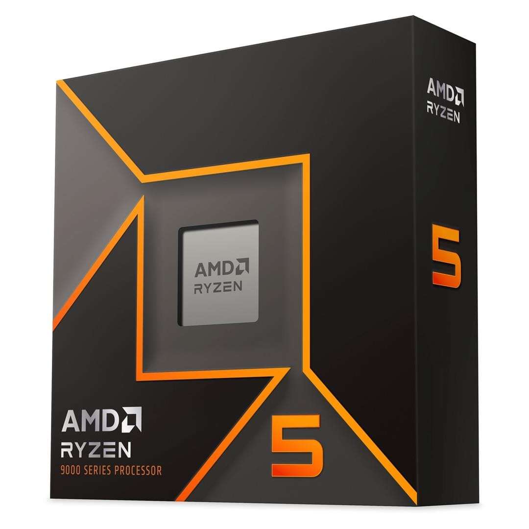 AMD Ryzen 5 9600X CPU - AMD Ryzen 5 6-Core Socket AM5 5.40GHz Processor