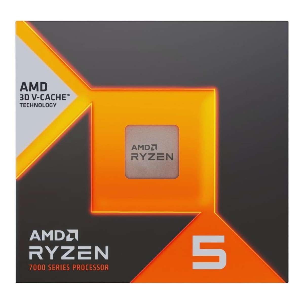 AMD Ryzen 5 7500X3D CPU - AMD Ryzen 5 6-Core 4GHz Socket AM5 Processor