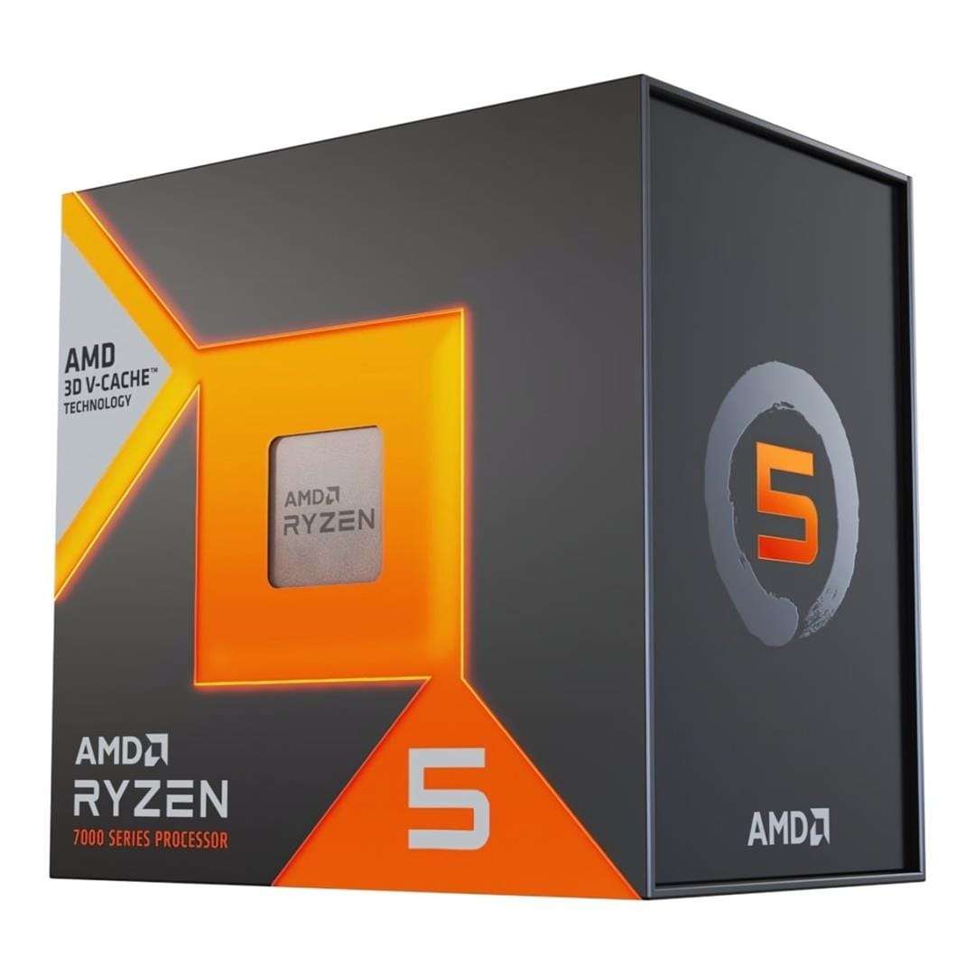 AMD Ryzen 5 7500X3D CPU - AMD Ryzen 5 6-Core 4GHz Socket AM5 Processor