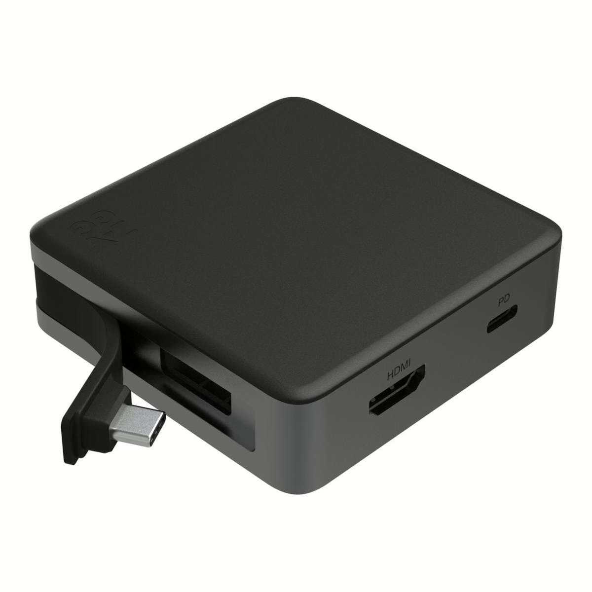 ZAGG 4-port USB Hub Black and Grey