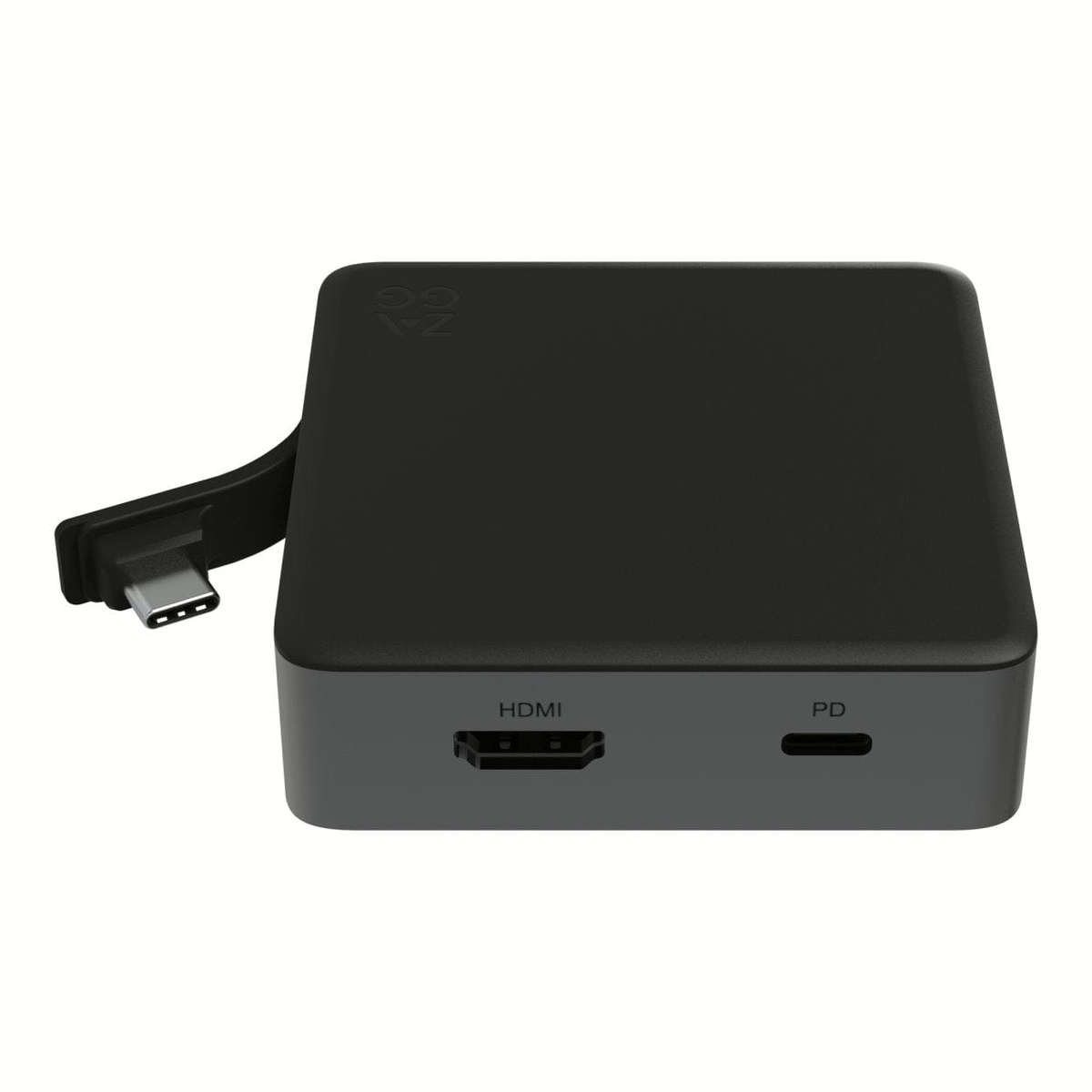 ZAGG 4-port USB Hub Black and Grey