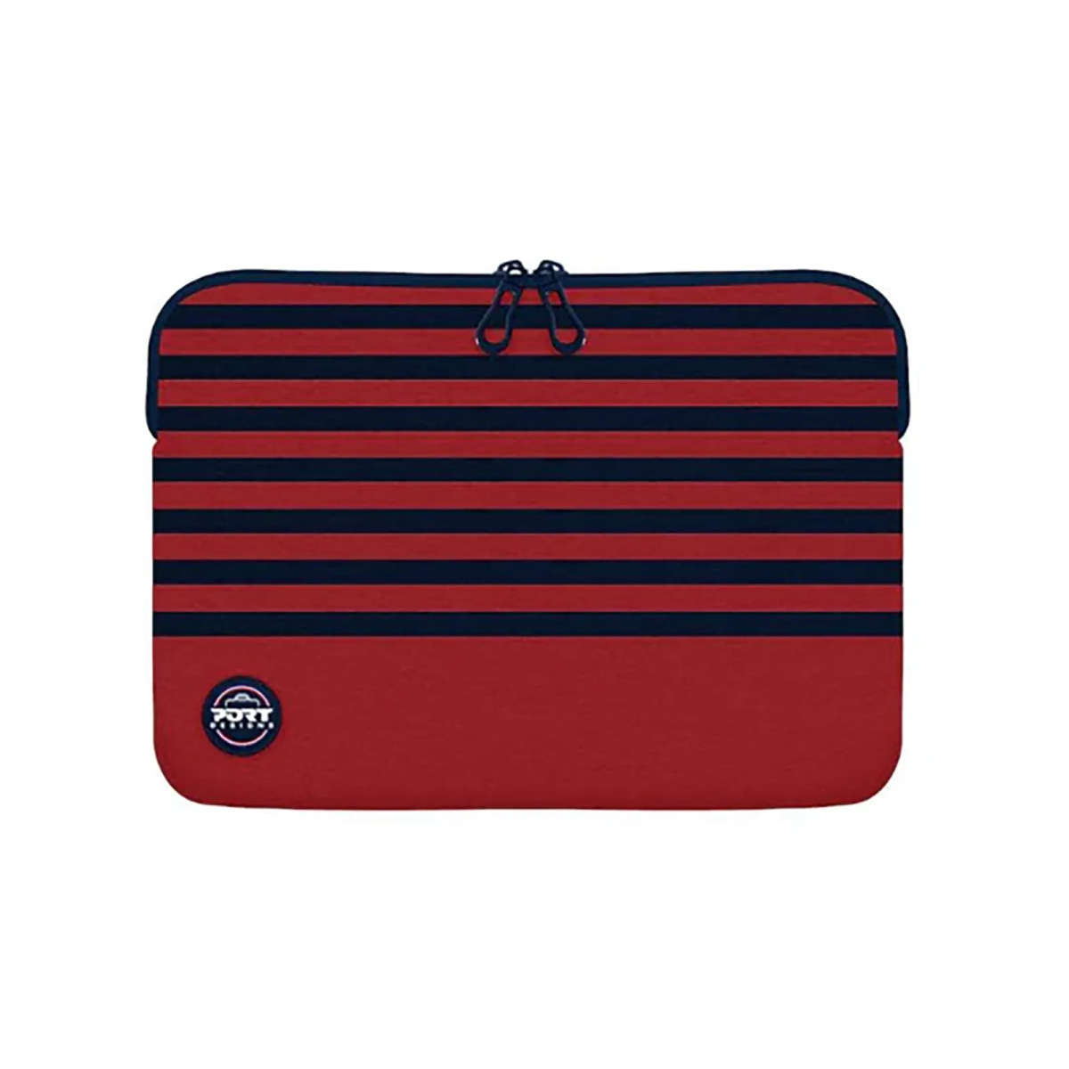 Port Designs La Mariniere 15.6-inch Notebook Sleeve Navy and Red